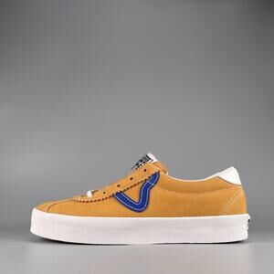 Vans Sport Low Women's Size 6.5 Yellow Suede Casual Sneakers Skate Shoes NEW